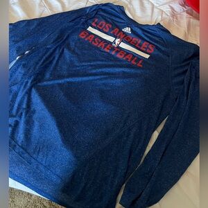 ADIDAS Los Angeles long sleeve basketball shirt